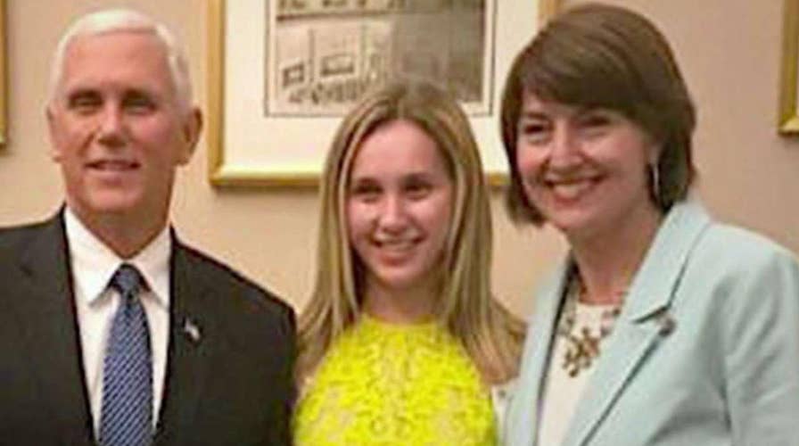 College student bullied for posting photo with VP