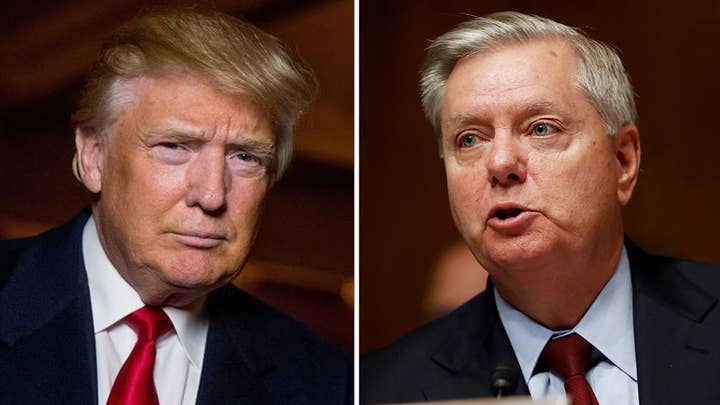 President Trump slams 'publicity seeking' Sen. Graham