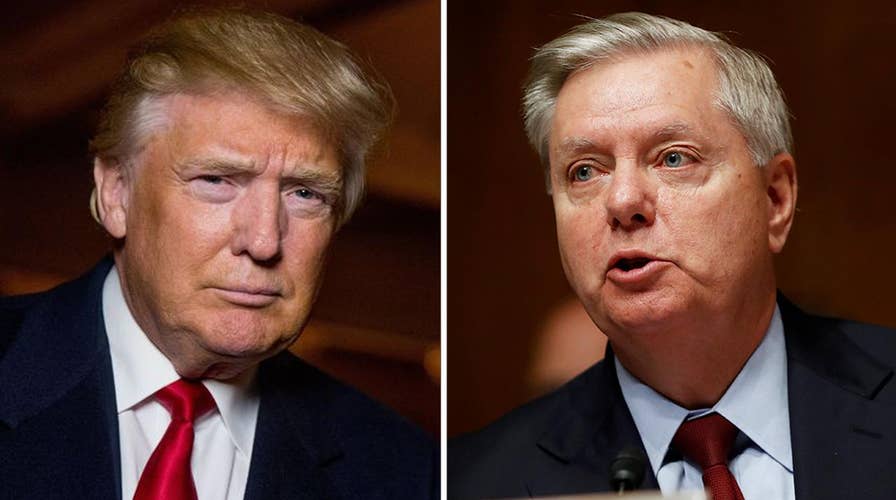 President Trump slams 'publicity seeking' Sen. Graham