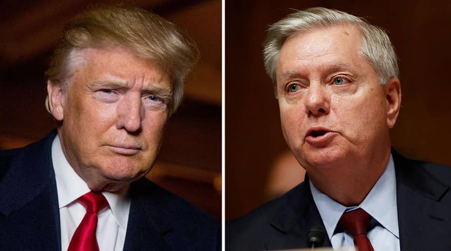 President Trump slams 'publicity seeking' Sen. Graham