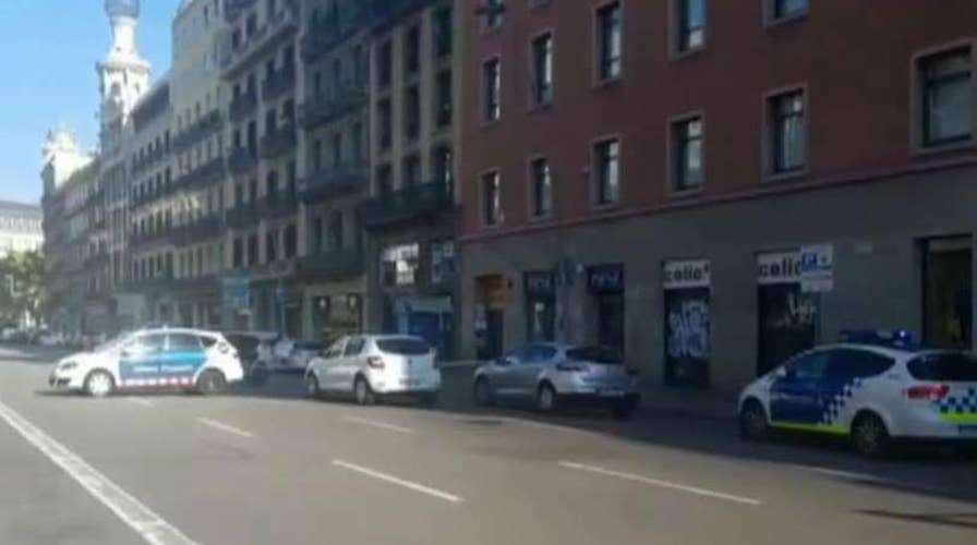 Reports of pedestrians killed, hostages taken in Barcelona