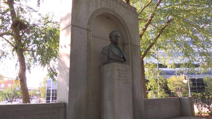 Controversial monument sparks debate in South Carolina