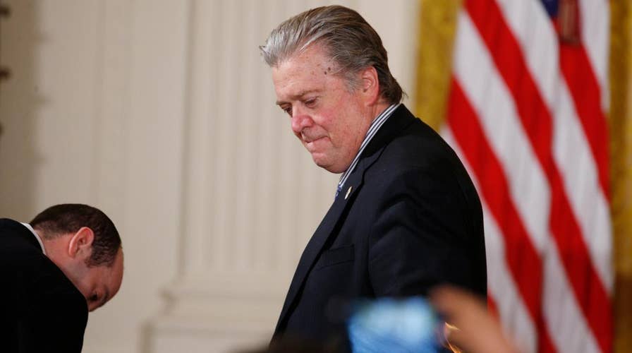 President Trump removes Steve Bannon from administration