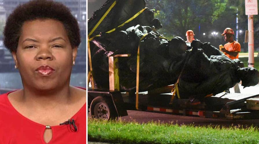 Calls to remove Confederate monuments going too far?