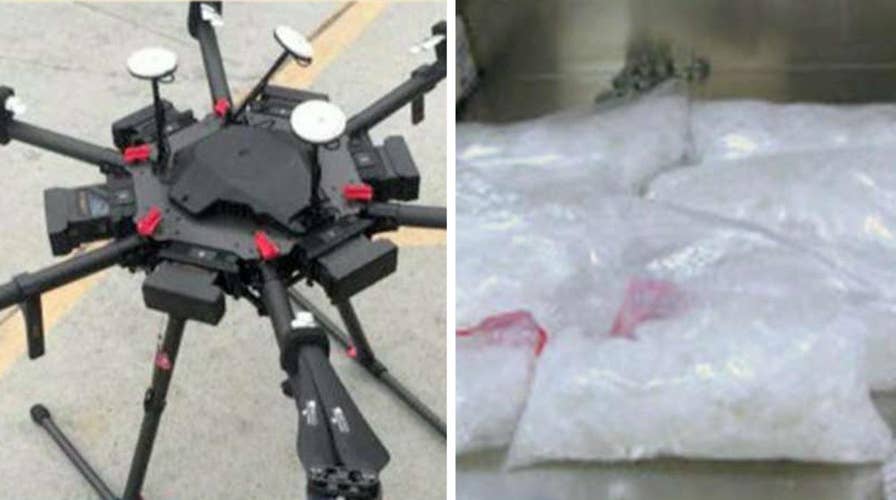 Drone used to smuggle meth across US-Mexico border