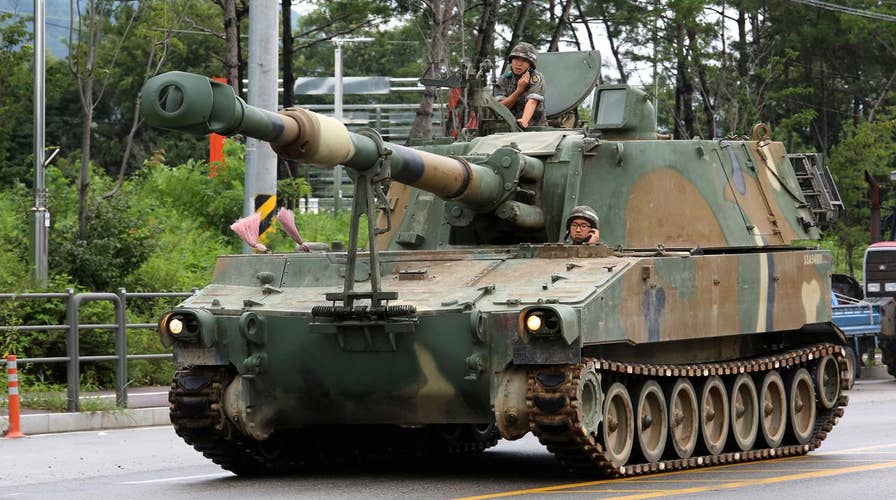 US, SKorean troops start drills amid NKorea standoff