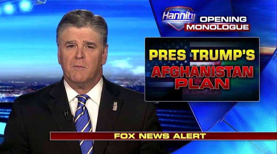 Hannity reacts to Trump's big speech on Afghanistan