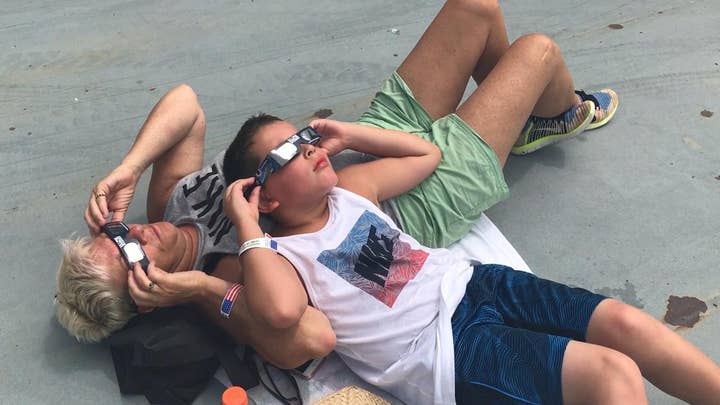 Thousands flock to Charleston to see last leg of the eclipse