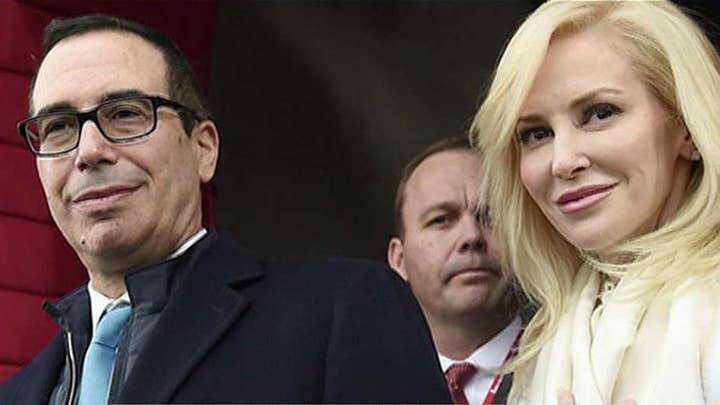 Treasury secretary's wife defends wealth in Instagram feud