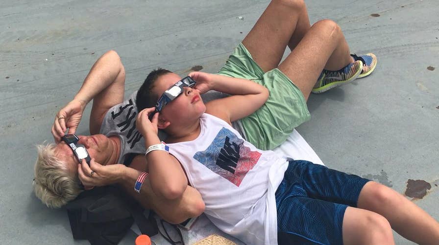 Thousands flock to Charleston to see last leg of the eclipse