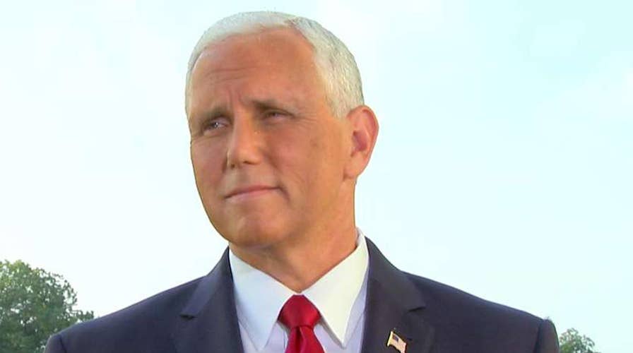 Pence 'proud' of Trump's leadership on Afghanistan decision