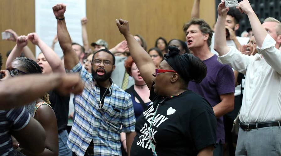 Charlottesville City Council meeting erupts with protests
