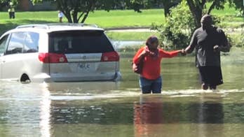Kansas City Chiefs player rescues pregnant woman from floodwaters