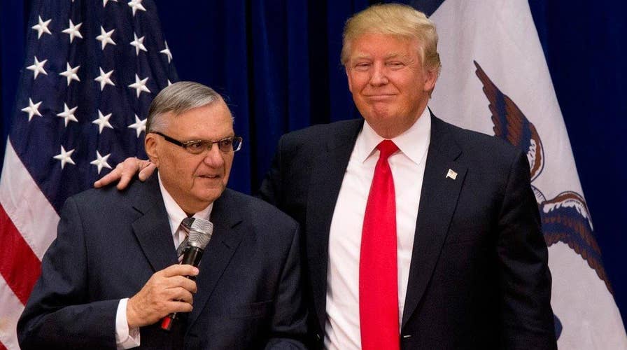 President Trump hints at pardon for Joe Arpaio