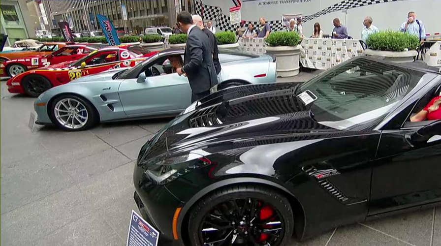 'Fox & Friends' celebrate the Corvette