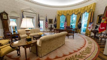 White House renovations to be completed next week, including new carpets and curtains