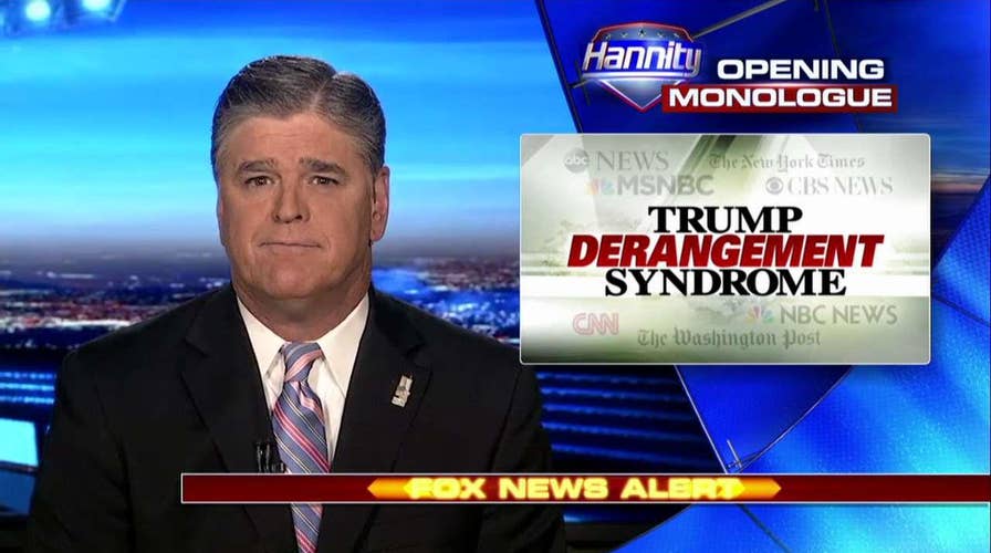 Hannity delivers monologue on media's Trump hate