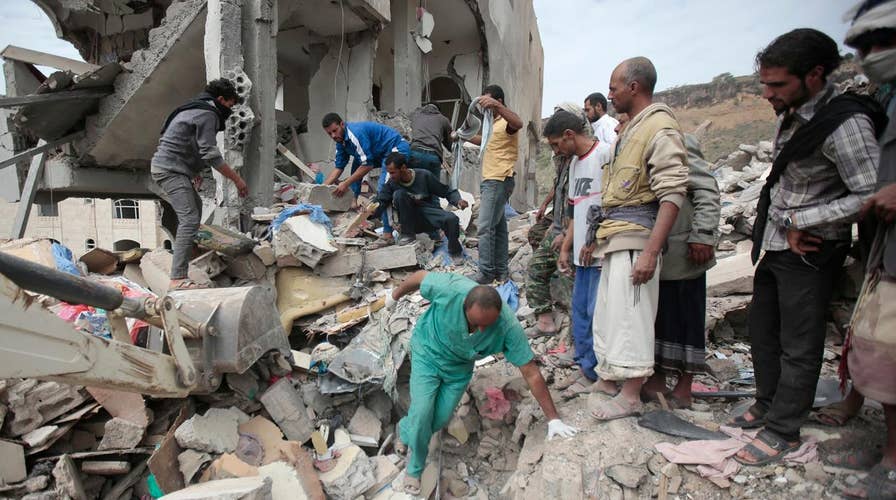 Saudi-led airstrikes kill 14 civilians in Yemen's capital
