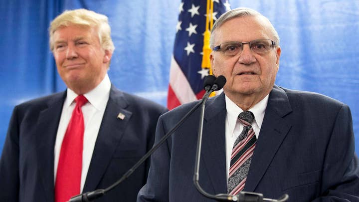 Joe Arpaio reacts to presidential pardon from Trump