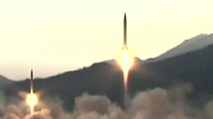 North Korea test fires three ballistic missiles