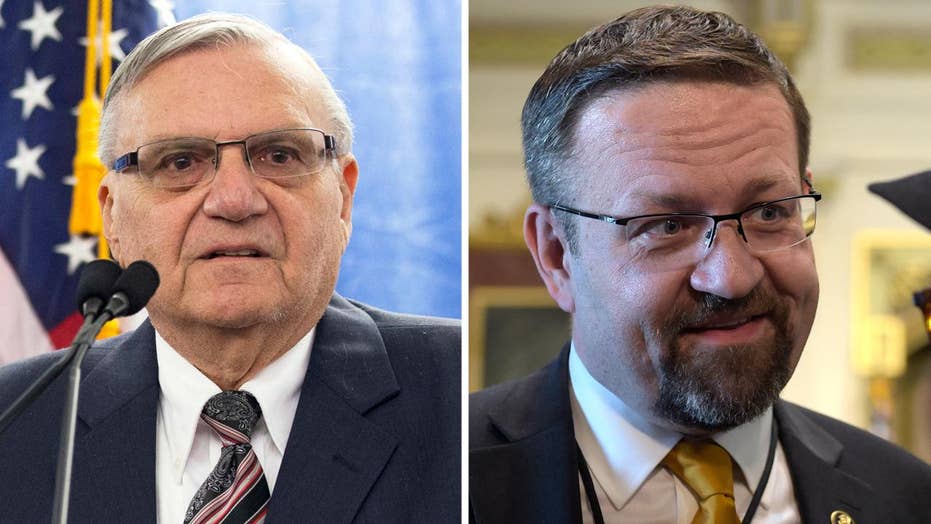 Arpaio pardon and Gorka exit come during Hurricane Harvey