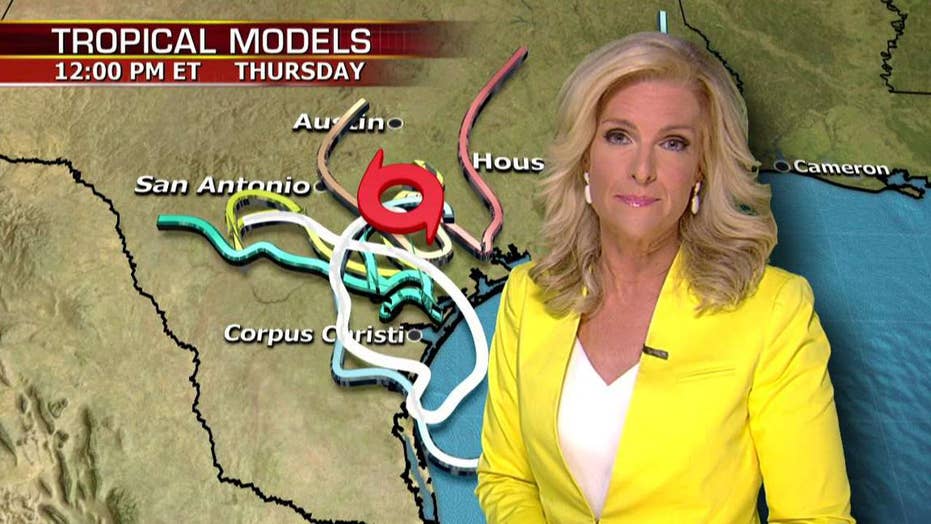 Harvey downgraded to tropical storm