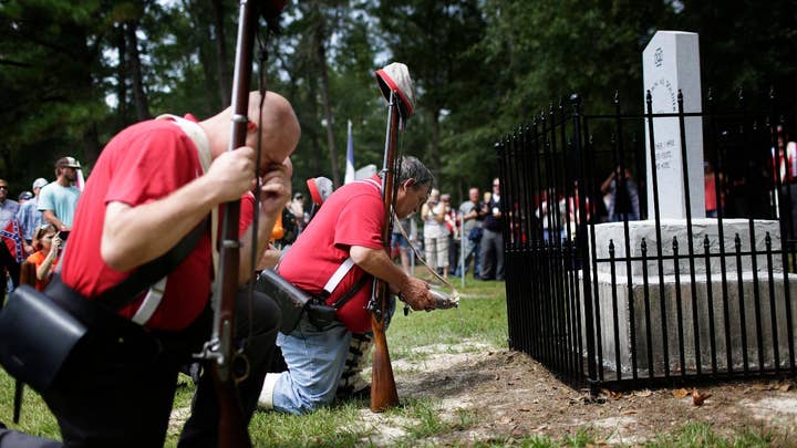 New Confederate monument unveiled in Alabama