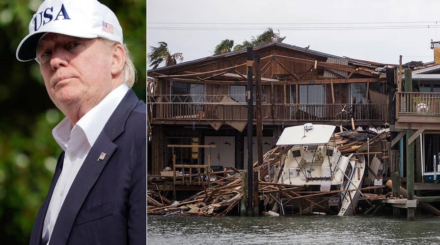 President Trump praises Harvey recovery efforts in Texas