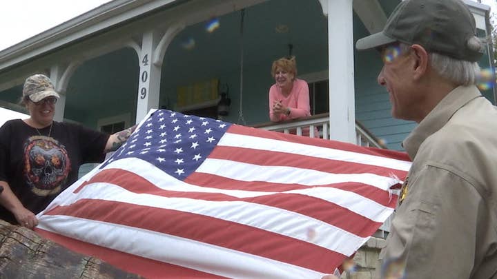 Texas officials tour Harvey's destruction, promise help