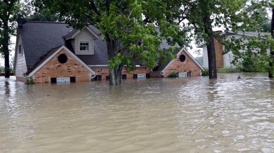 Rainfall totals from Harvey approach record levels
