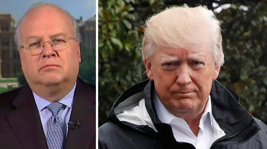 Karl Rove: Touring Harvey damage a good move for Trump