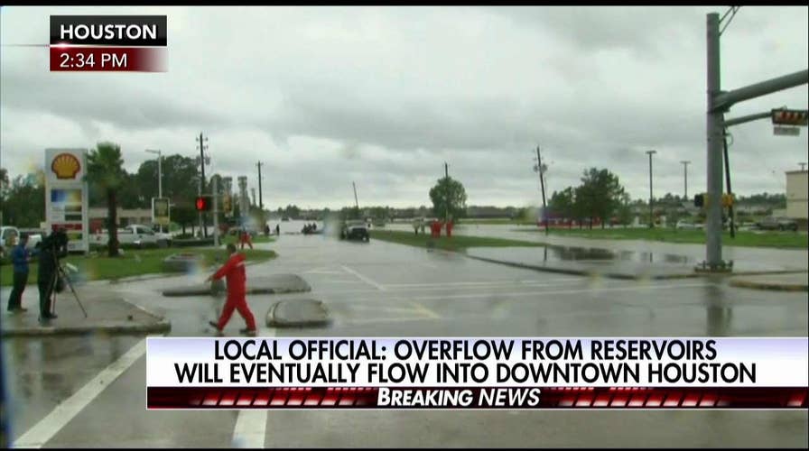 Jeff Flock reports from Houston Flood