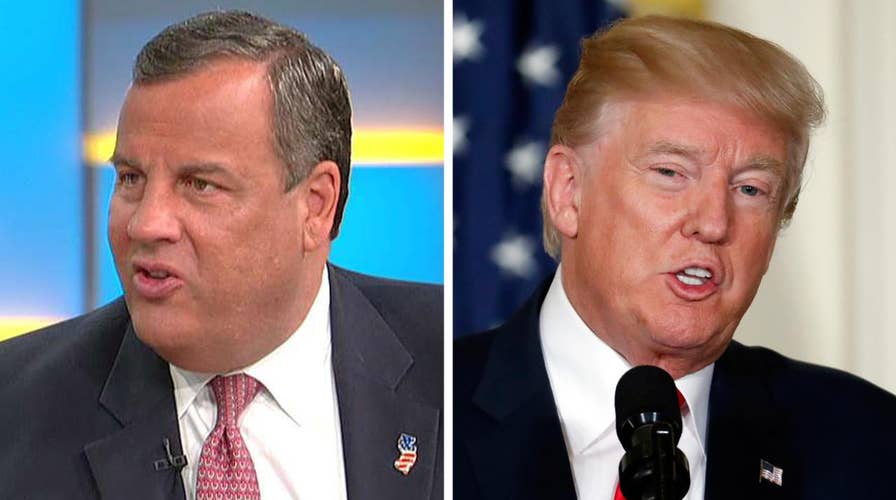 Christie on Harvey response: Criticism of Trump is 'absurd'