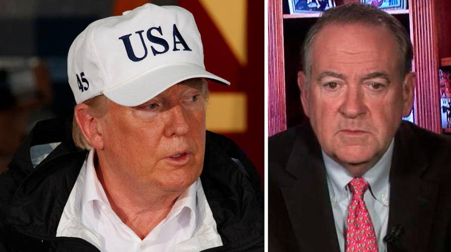 Huckabee: Trump has showed leadership, empathy in Texas