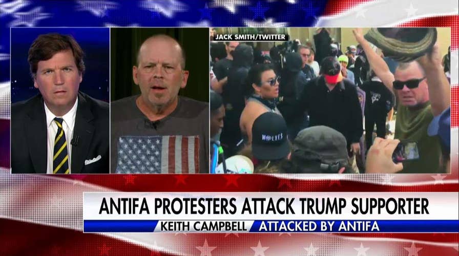 Photographer Beaten By Antifa