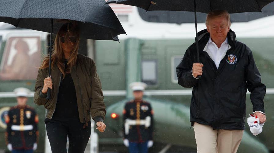 Geraldo: Trump, first lady were rookies on first Texas trip