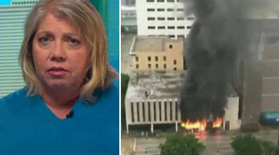 Flood victim advocates keep working after office explodes