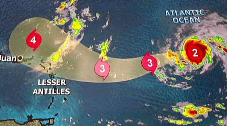 Hurricane Irma now a Category 2