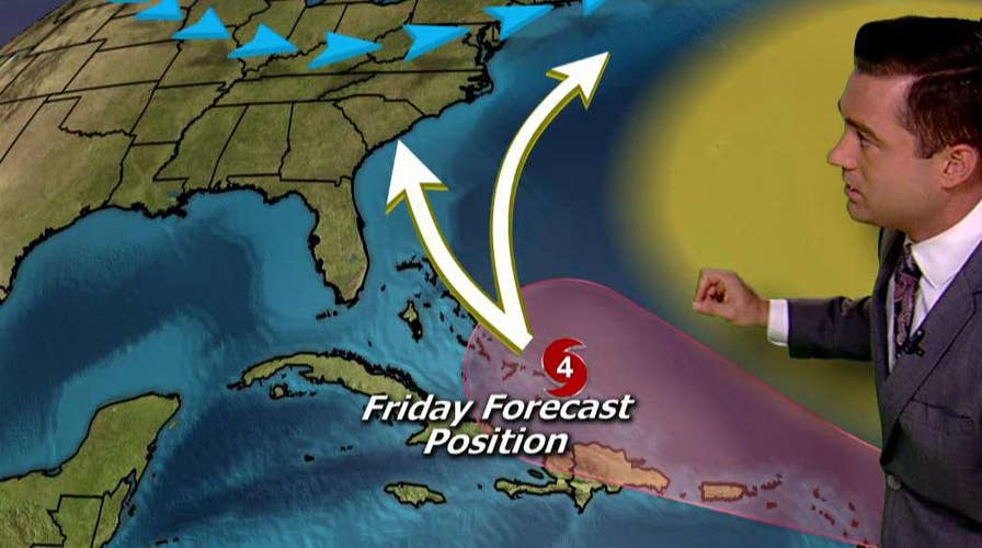 Hurricane Irma strengthens to category 3 storm