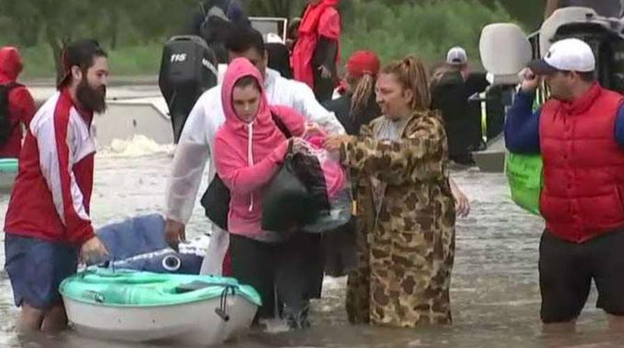 Journalists and Texas rescues