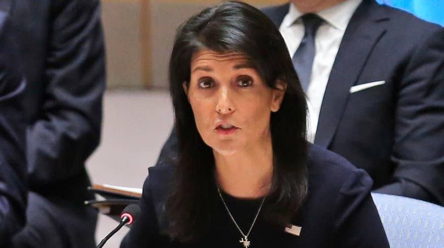 Amb. Haley tells UN: The time for half measures is over