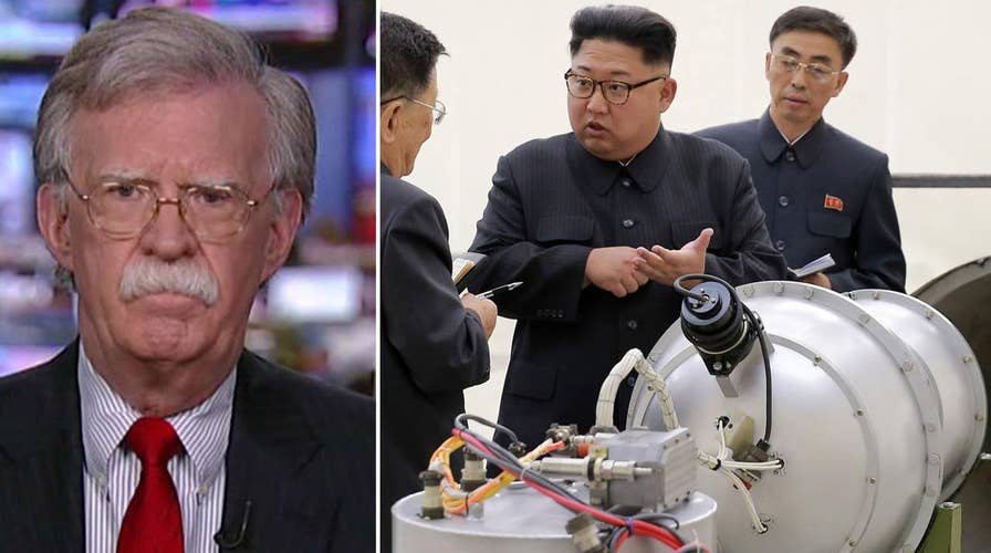 Bolton on NKorea: Remove the regime or remove the weapons