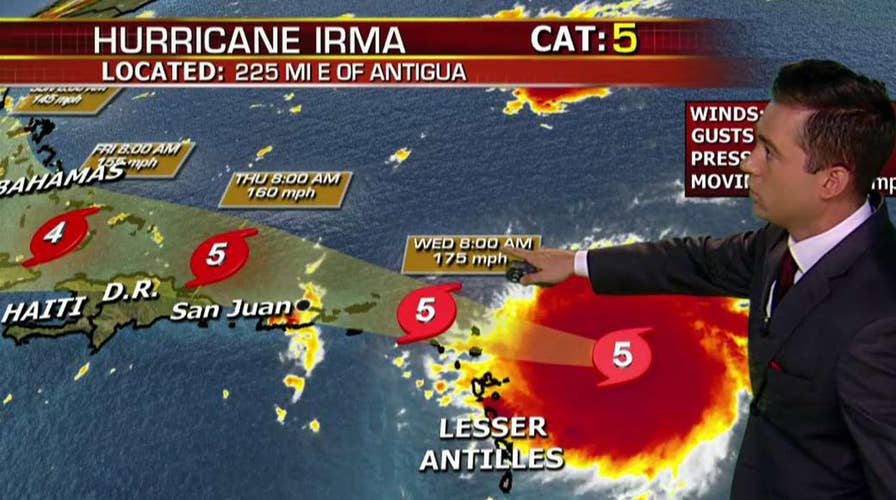 Steering winds key to powerful Hurricane Irma's path