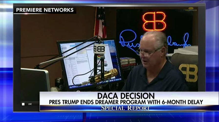 Limbaugh responds to DACA move