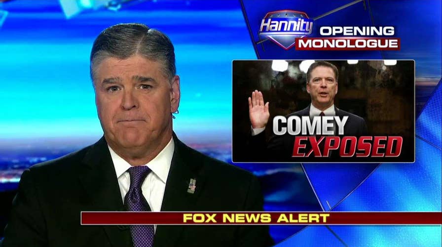 Hannity Monologue on James Comey