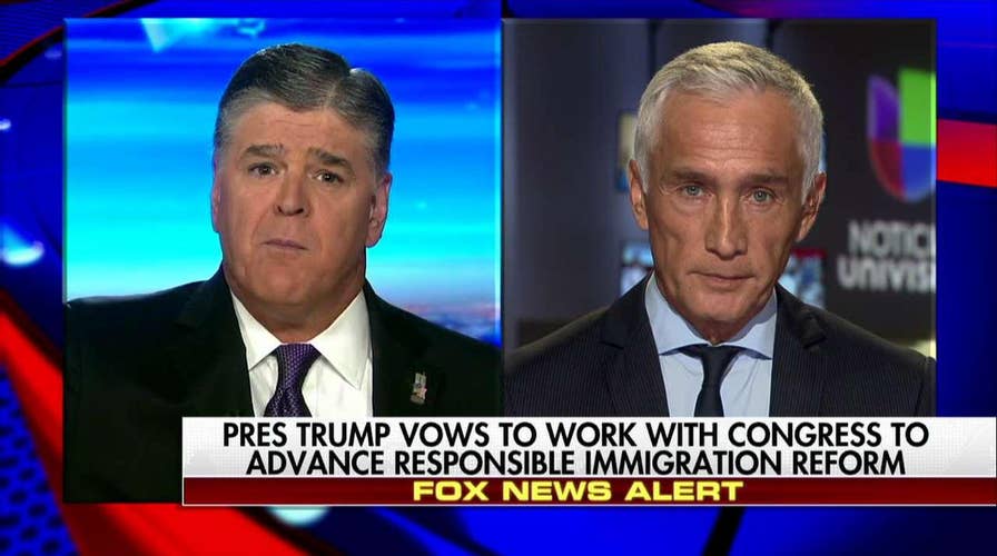 Hannity and Jorge Ramos on DACA
