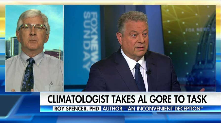 Climatologist takes Al Gore to task