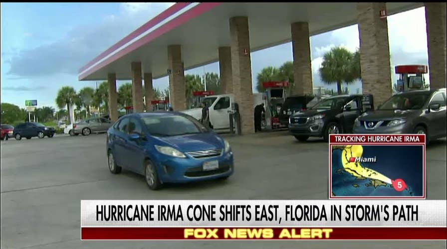 Report: No gas at many stations in Florida ahead of Irma