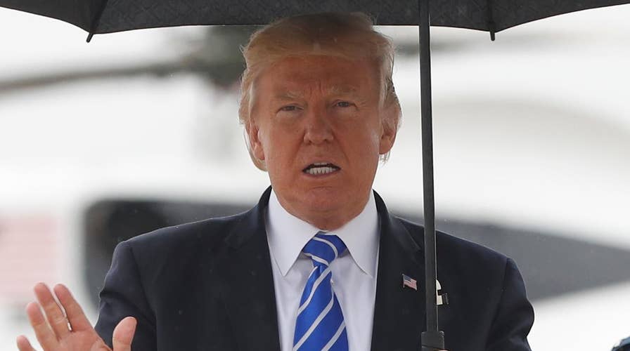 President Trump announces deal on debt ceiling, Harvey funds