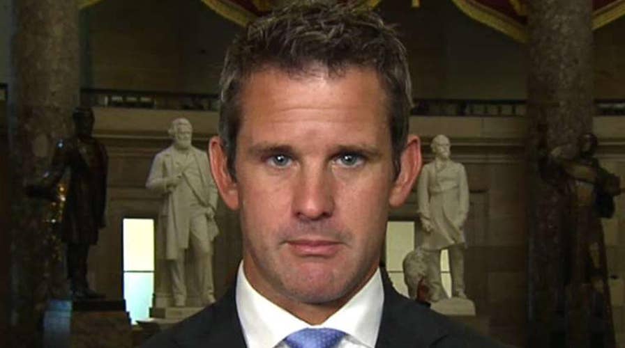 Rep. Adam Kinzinger reacts to bipartisan spending deal